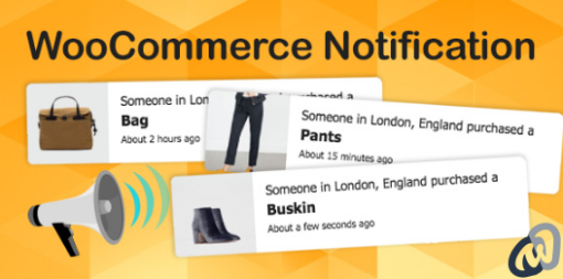WooCommerce Notification Boost Your Sales Live Feed Sales Recent Sales Popup Upsells