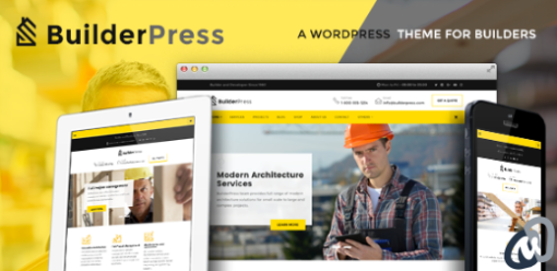 BuilderPress WordPress Theme for Construction