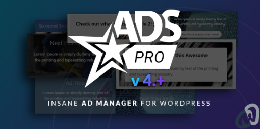 Ads Pro Plugin Multi Purpose WordPress Advertising Manager