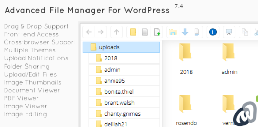 File Manager Plugin For WordPress
