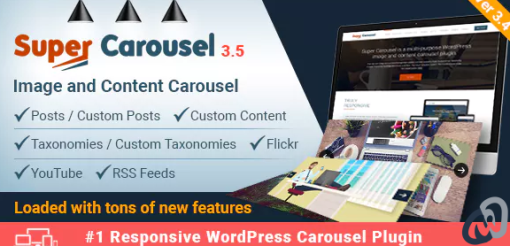 Super Carousel Responsive WordPress Plugin