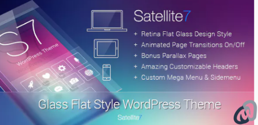 Satellite7 Retina Multi Purpose WordPress Theme
