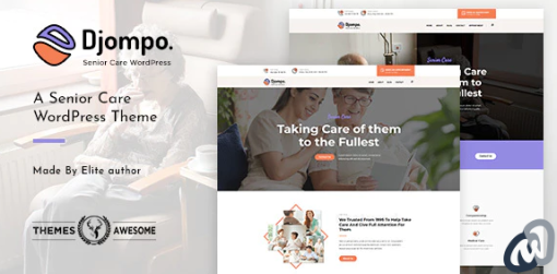 Djompo Senior Care WordPress Theme
