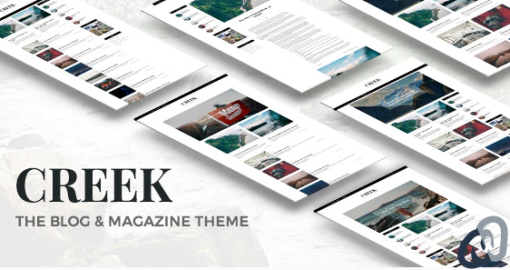 Creek Classic Elegant Magazine WordPress Theme