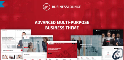 Business Lounge Multi Purpose Business Consulting Theme