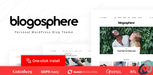 Blogosphere Multipurpose Blogging Theme