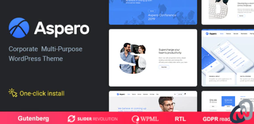 Aspero Business WordPress Theme