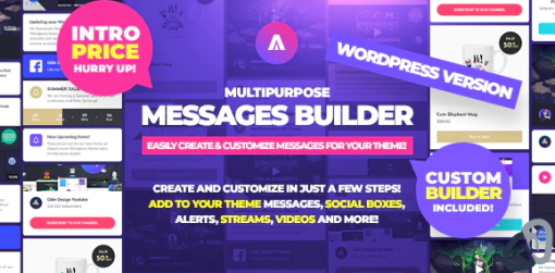 Asgard Multipurpose Messages and Social Builder