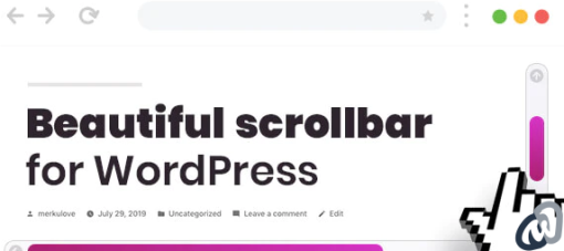 Beautiful Scrollbar for WordPress