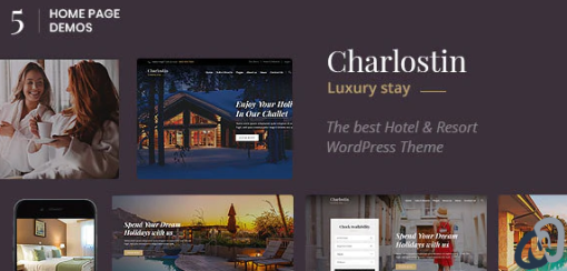 Charlostin Hotel Resort Booking WordPress