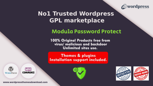 Modula Password Protect