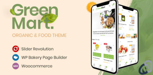 GreenMart Organic Food WooCommerce WordPress Theme