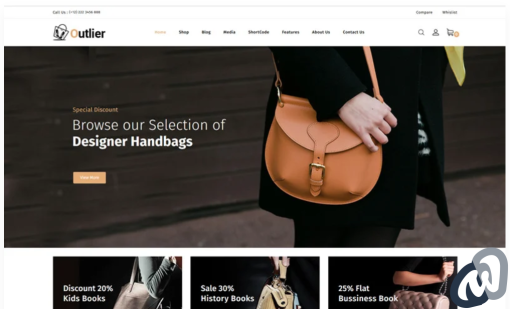 Outlier Handbag Store WooCommerce Theme