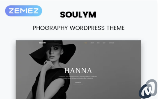 Soulym Photography Multipurpose Modern Elementor WordPress Theme