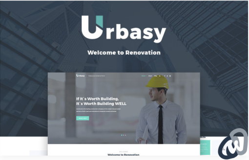 Urbasy Construction Company WordPress Theme