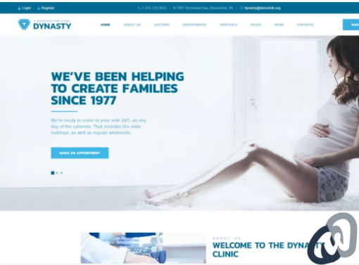 Dynasty Reproduction Clinic Responsive WordPress Theme