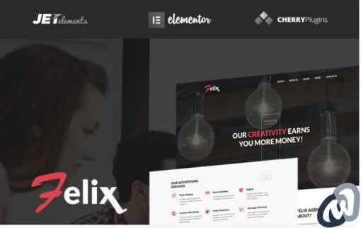 Felix Advertising Agency WordPress Theme