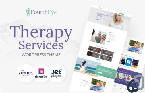 FourthEye Therapy Services Multipurpose Classic Elementor WordPress Theme