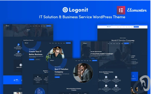 Logonit IT Solutions Business Service WordPress Theme