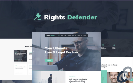 Rights Defender WordPress Theme