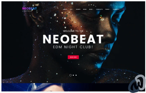 Neobeat Night Club Entertainment WordPress Theme