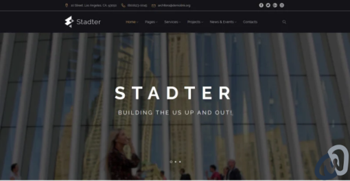 Stadter Construction Company WordPress Theme