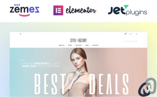 Style Factory Hair Care Hair Styling WooCommerce Theme