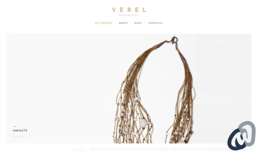 Verel Handmade Jewelry WordPress Theme