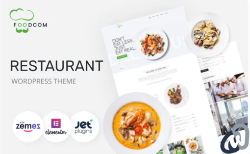 Foodcom Restaurant Elementor WordPress Theme