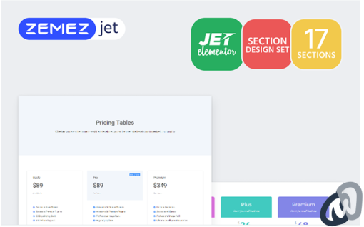 Picex Pricing Tables Jet Sections Elementor Template