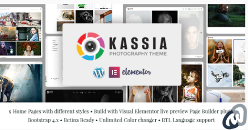 Kassia Photography WordPress Theme