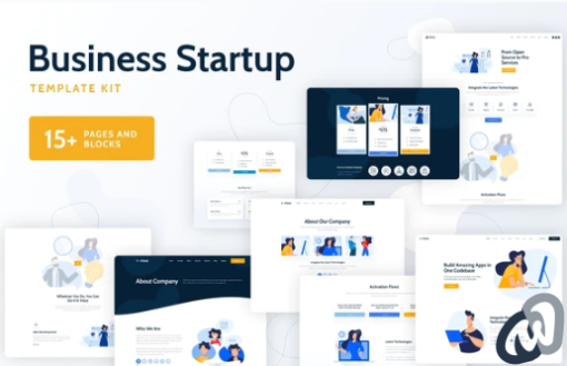 Vixus Business Startup Template Kit
