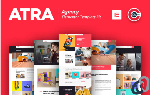 Atra Creative Agency Elementor Template Kit