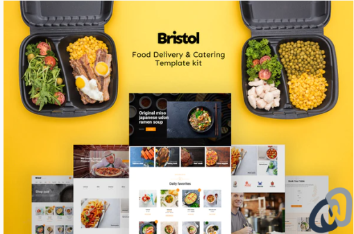 Bristol %E2%80%93 Food Delivery Catering Elementor Template Kit