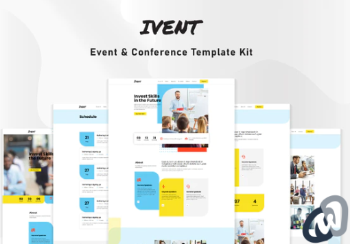 Ivent Event Conference Template Kit