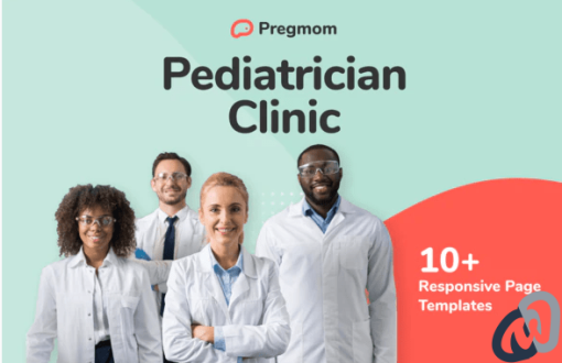 Pregmom Pediatrician Clinic Elementor Template Kit