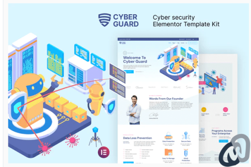 Cyberguard %E2%80%93 Cyber Security Elementor Template Kit