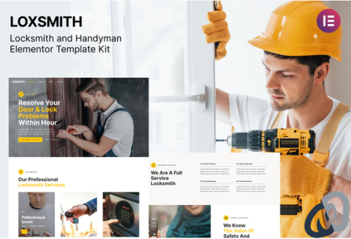 Loxsmith %E2%80%94 Key Locksmith Services Elementor Template Kit