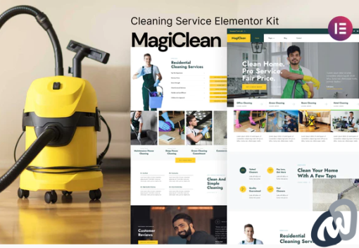 Magiclean %E2%80%93 Cleaning Service Elementor Template Kit