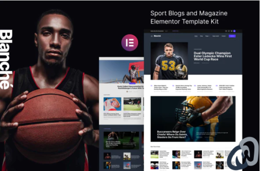 Blanche %E2%80%93 Sports Blog Magazine Elementor Template Kit