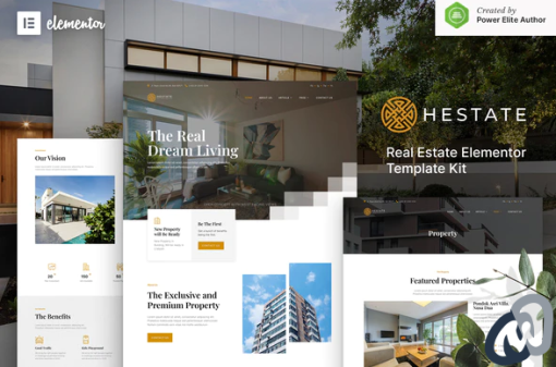 Hestate %E2%80%93 Real Estate Elementor Template Kit