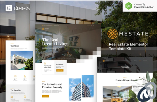 Hestate %E2%80%93 Real Estate Elementor Template Kit 1