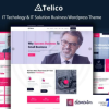 Telico IT Technology IT Solutions Business WordPress Theme