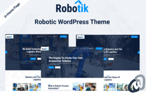 Robotik Robotic Automation WordPress Theme