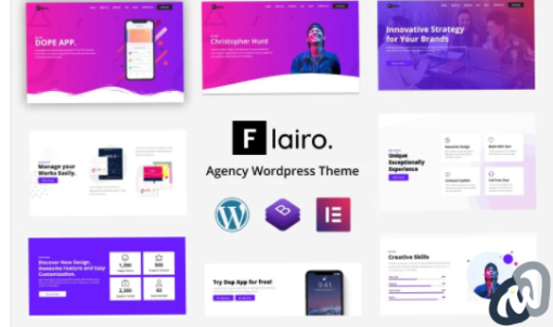 Flairo Responsive Agency WordPress Theme