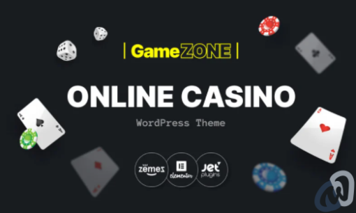 GameZone Online Casino WordPress theme