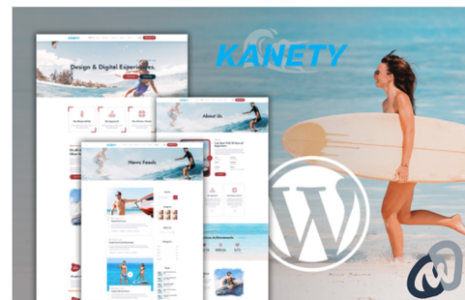 kenety Extreme Water Sports WordPress Theme