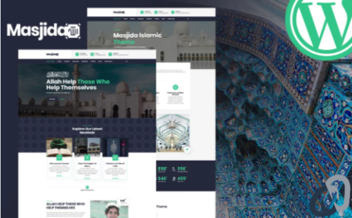 Masjida Islam Mosque WordPress Theme