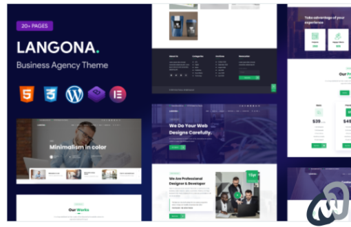 Langona %E2%80%93 Business Agency WordPress Theme