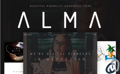 Alma Minimalist WordPress Theme